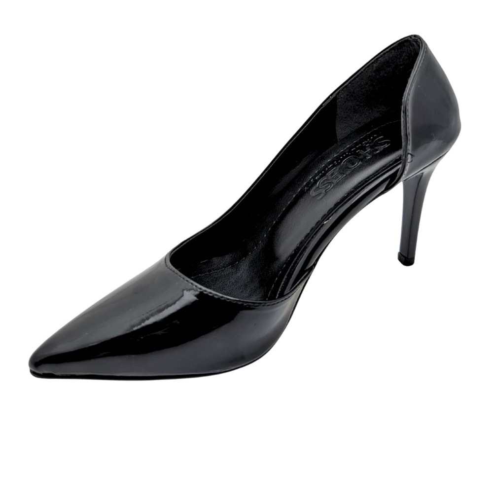 Delyth | Dekolteli Stiletto Ayakkabı - ÇİĞDEM KUNDURA - Delyth - SİYAH - 40