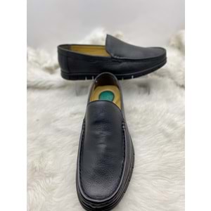 GERÇEK DERİ ERKEK AYAKKABI MODEL 024 - SİYAH - 41 - ST00396-SİYAH-41