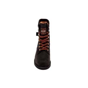 HARLEY DAVIDSON - NEW WORKER BLACK NUBUK KADIN BOT - BLACK - 38 - ST00449-BLACK-38