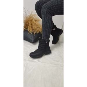 Çiğdem Kar Botu - SİYAH - 39 - ST01236-SİYAH-39