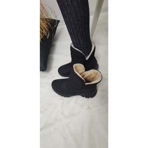 Çiğdem Kar Botu - SİYAH - 39 - ST01236-SİYAH-39