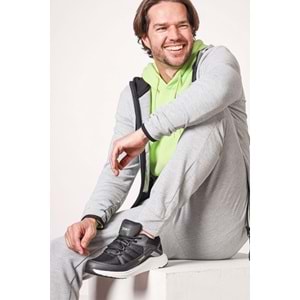 24865 siyah-neon yeşil kadın spor ayakkabı - SİYAH-YEŞİL - 40 - ST01639-SİYAH-YEŞİL-40
