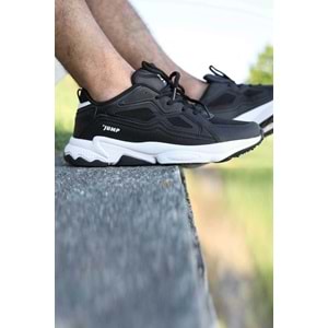 JUMP 24712 BLACK/WİTE ERKEK SPOR AYAKKABI - SİYAH BEYAZ - 41 - ST02012-SİYAH BEYAZ-41