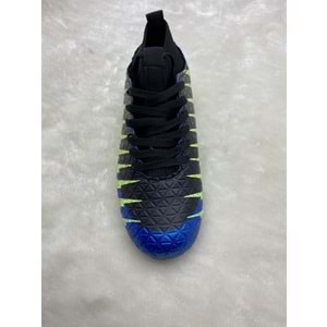 ÇORAPLI DİŞLİ KRAMPON FUTBOL AYAKKABI - SİYAH-NEON YEŞİL - 37