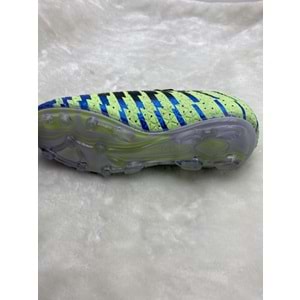 ÇORAPLI DİŞLİ KRAMPON FUTBOL AYAKKABI - SİYAH-NEON YEŞİL - 37