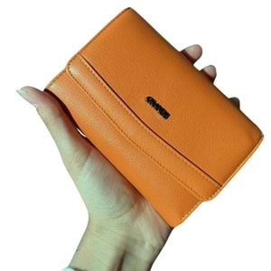 GRANDE - 2620 - GERÇEK DERİ KADIN CÜZDAN - CAMEL - STANDART