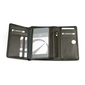 GRANDE - 2628 - GERÇEK DERİ KADIN CÜZDAN - YEŞİL - STANDART - ST02786-14195