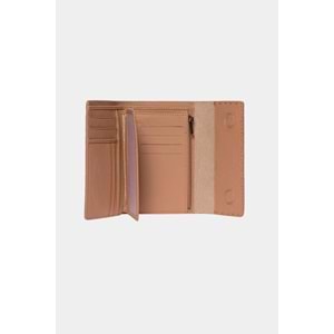 GRANDE - 2784 - GERÇEK DERİ KADIN CÜZDAN - CAMEL - STANDART