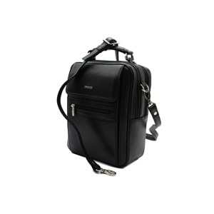 GRANDE - 4588- GERÇEK DERİ ERKEK OMUZ ÇANTA - SİYAH - STANDART - ST02790-14209