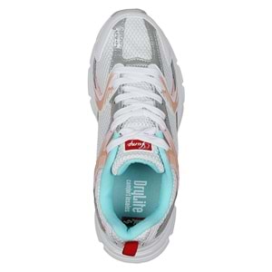 JUMP - 28712 - BEYAZ SPOR AYAKKABISI - BEYAZ-MAVİ-PUDRA - 36