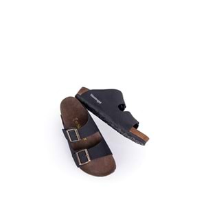 SLAZENGER LENS ÇİFT TOKALI TERLİK - SİYAH - 44