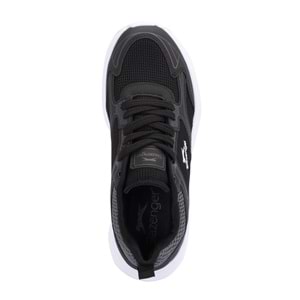 SLAZENGER GİMA KADIN/ERKEK SPOR VE YÜRÜYÜŞ AYAKKABI - SİYAH-BEYAZ - 44