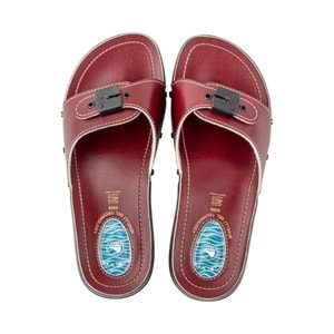 CEYO 6500-1 JEL TABANLI ORTOPEDİK TERLİK - 6500-1 - BORDO - 35