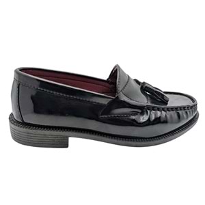 Çiğdem Kundura Drakar Nomads Erkek Loafer Ayakkabı - SİYAH-RUGAN - 41