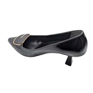 Çiğdem Kundura Veloura Stride Kadın Suni Deri Stiletto - Veloura Stride - SİYAH - 36