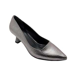 Çiğdem Kundura Velora Kadın Stiletto - Velora - PLATİN - 36