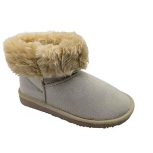 Fluffella Kadın Kısa Bot - Fluffella - KREM - 40