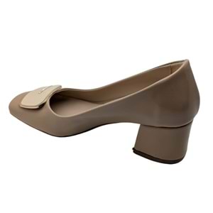 Elysian Heels Kadın Abiye Topuklu Babet - Elysian Heels - VİZON - 36