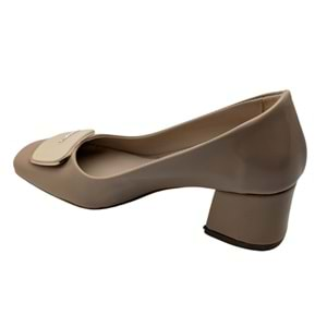 Elysian Heels Kadın Abiye Topuklu Babet - Elysian Heels - VİZON - 40