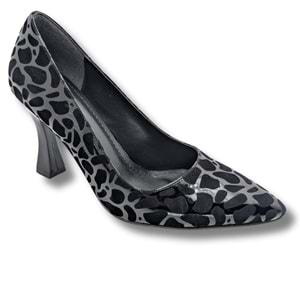 Zivanta Leopar Desenli Kadın Stiletto - Zivanta - SİYAH - 36
