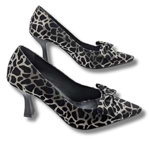 Mancharela Kadın Leopar Desenli Stiletto Ayakkabı - Mancharela - LEOPAR - 38