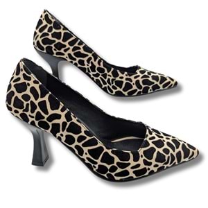 Stralende Kadın Leopar Desenli Stiletto - Stralende - LEOPAR - 36