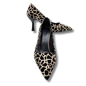 Stralende Kadın Leopar Desenli Stiletto - Stralende - LEOPAR - 36