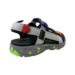 Jump - 30071 | Erkek Çocuk Sandalet - 30071 - SİYAH - 32