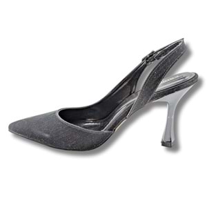 Gratia - Abiye Taşlı Stiletto - Gratia - SİYAH - 36