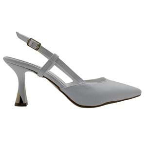 Zenna | Kadın Arkası Açık Stiletto - Zenna - BEYAZ - 39