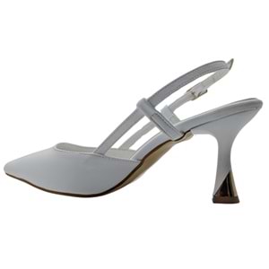 Zenna | Kadın Arkası Açık Stiletto - Zenna - BEYAZ - 39