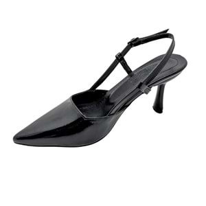 Zenna | Kadın Arkası Açık Stiletto - ÇİĞDEM KUNDURA - Zenna - SİYAH - 40
