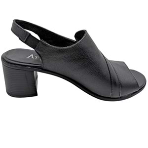 Cristallo - Kadın Topuklu Sandalet - SİYAH - 40