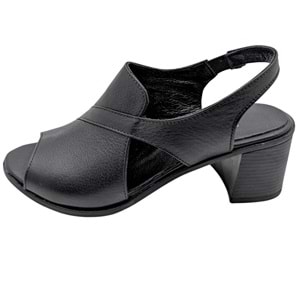 Cristallo - Kadın Topuklu Sandalet - SİYAH - 40
