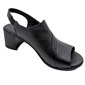 Cristallo - Kadın Topuklu Sandalet - SİYAH - 40