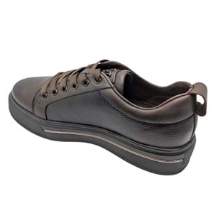 Voyager - M054 | Erkek Ortopedik Hakiki Deri Casual Ayakkabı - KAHVERENGİ - 40