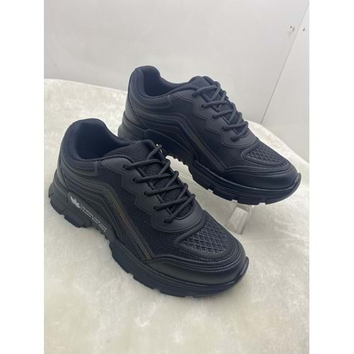 ÇİĞDEM S.SİYAH KADIN KALIN TABAN SNEAKERS - SİYAH - 40 - ST01974-SİYAH-40
