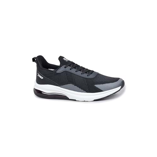 JUMP 29657 ERKEK GÜNLÜK SPOR SNEAKER AYAKKABI - SİYAH-GRİ - 41
