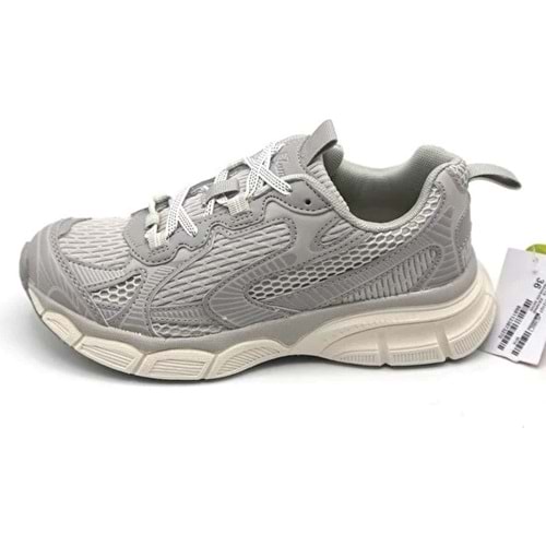 JUMP 29819 KADIN -ERKEK HAVA ALABİLEN GÜNLÜK SNEAKER SPOR AYAKKABI - BEJ - 42