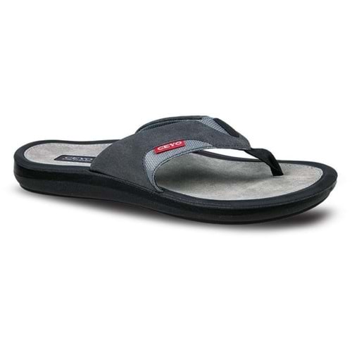 CEYO 6100-11 ERKEK PARMAK ARASI ORTOPEDİK TERLİK - GRİ - 35