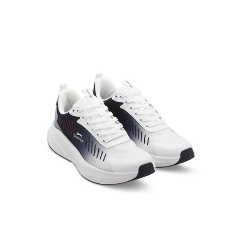 SLAZENGER WOLLY SNEAKER RAHAT SPOR AYAKKABI - BEYAZ-LACİVERT-KIRMIZI - 41