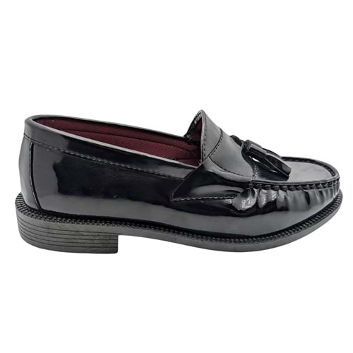Çiğdem Kundura Drakar Nomads Erkek Loafer Ayakkabı - SİYAH-RUGAN - 41