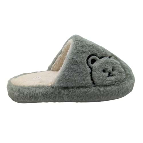 Çiğdem Kundura CloudStep Kadın Peluş Ev Terliği - YEŞİL - 37