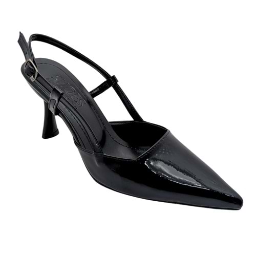 Zenna | Kadın Arkası Açık Stiletto - ÇİĞDEM KUNDURA - Zenna - SİYAH - 40