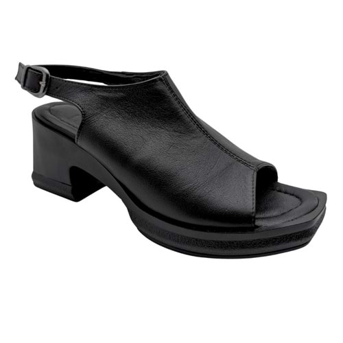 Diosa | Kadın Topuklu Sandalet - SİYAH - 40