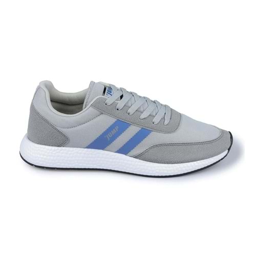 Jump - 26396 | Erkek Spor Ayakkabısı - JUMP - 26396 - GRİ-MAVİ - 40