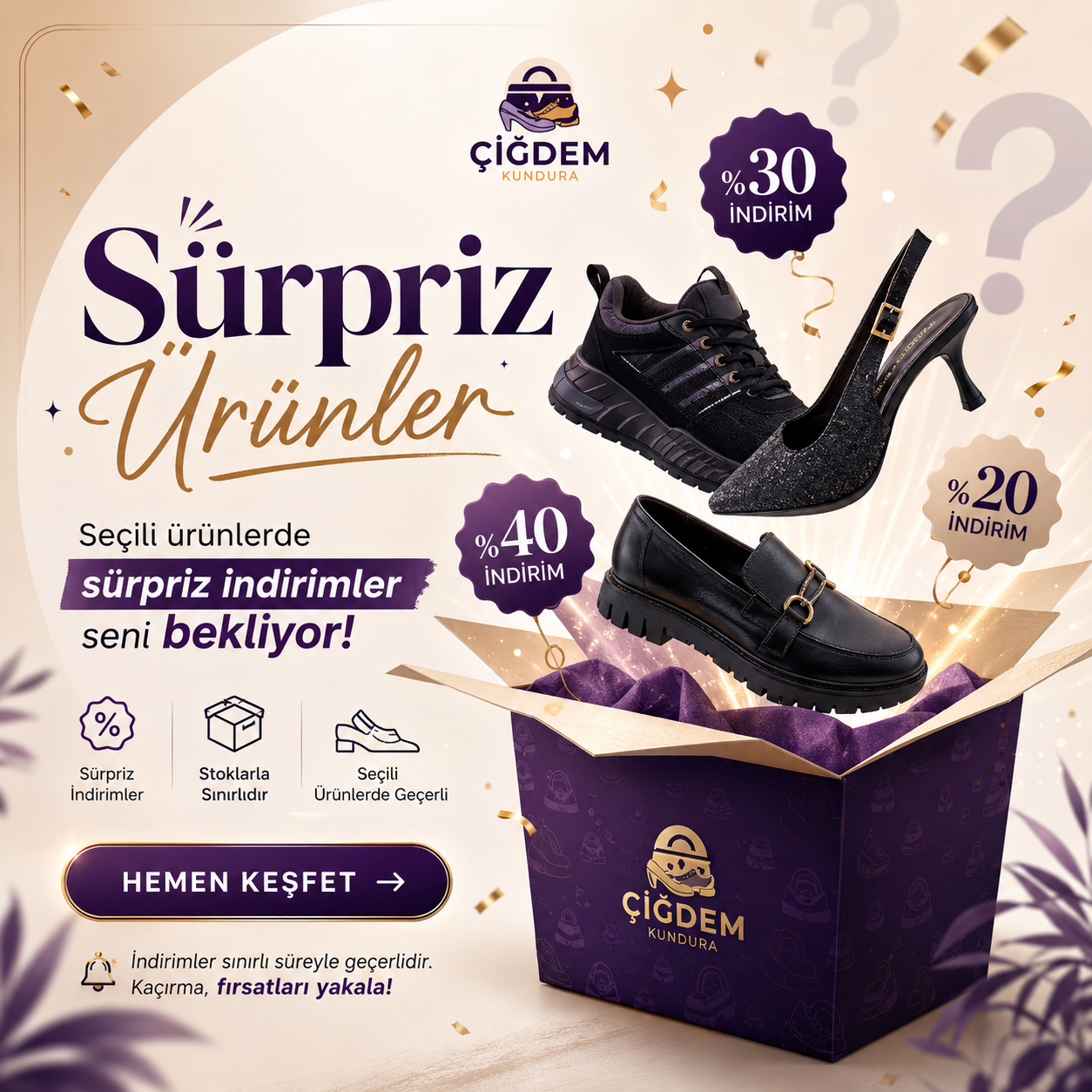 Sürpriz İndirimli