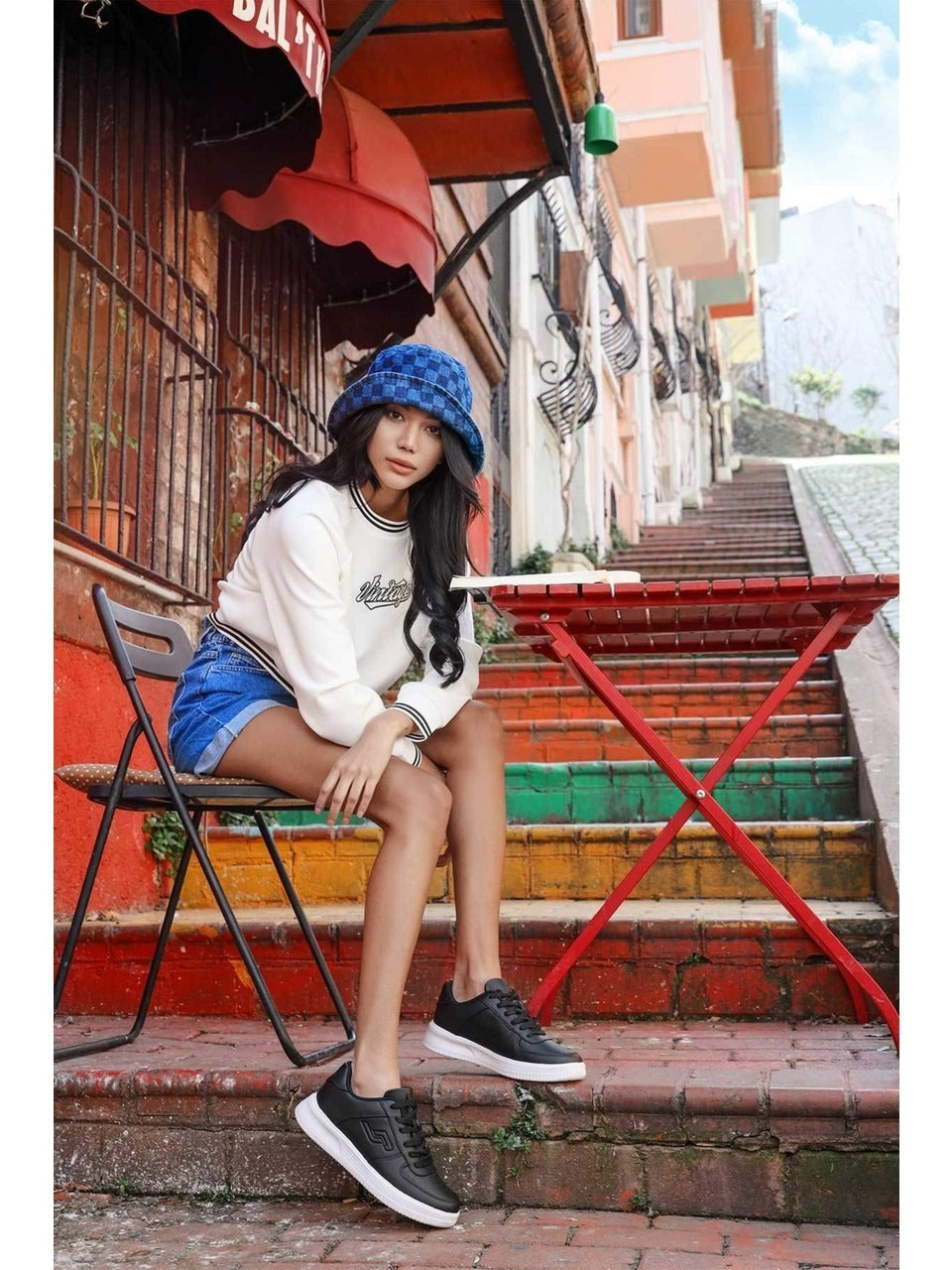 JUMP Unisex 21516 - SİYAH-BEYAZ