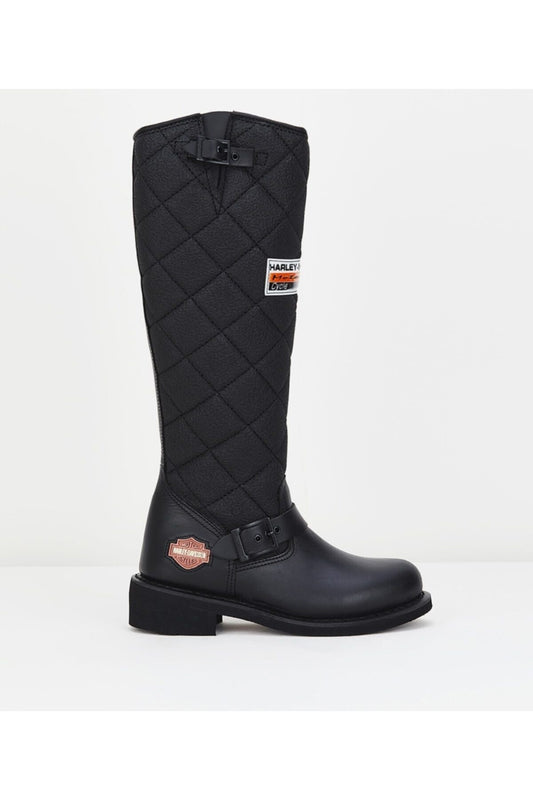 HARLEY DAVIDSON - LACONIA 644 HI - KADIN SİYAH ÇİZME - BLACK