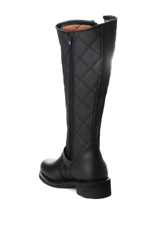HARLEY DAVIDSON - LACONIA 644 HI - KADIN SİYAH ÇİZME - BLACK